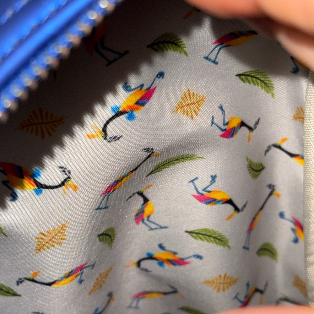 Disney Parks Pixar Loungefly Kevin The Bird UP Mini Backpack NWOT - Picture 5 of 5